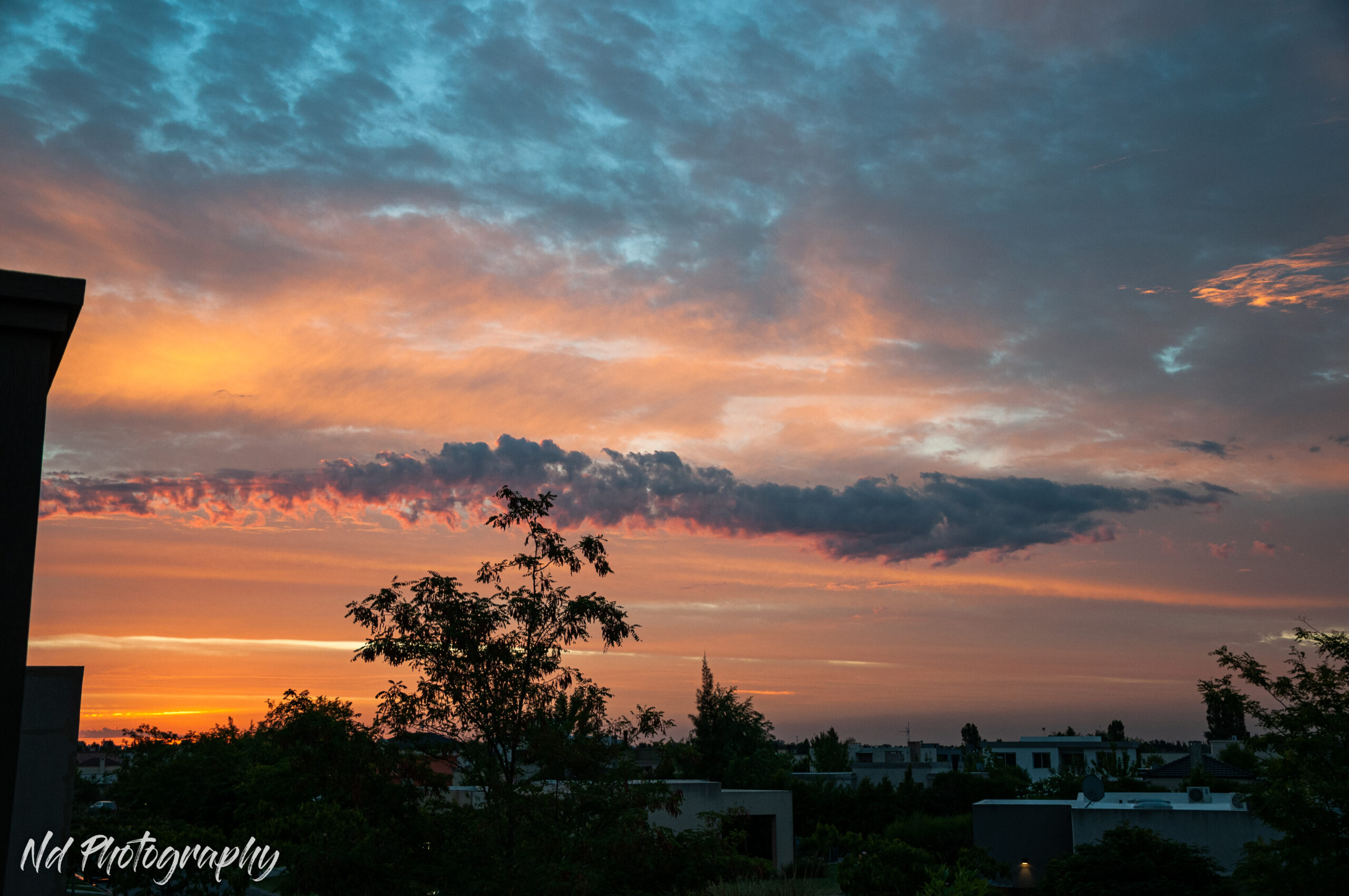 Clouds in Orange